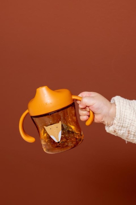 Kubek niekapek z uchwytami dla dzieci - Lis Trixie Baby