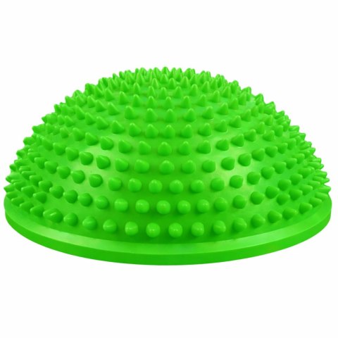 Półkula Sensoryczna Do Masażu Ćwiczeń Równowagi Zielona 16 cm