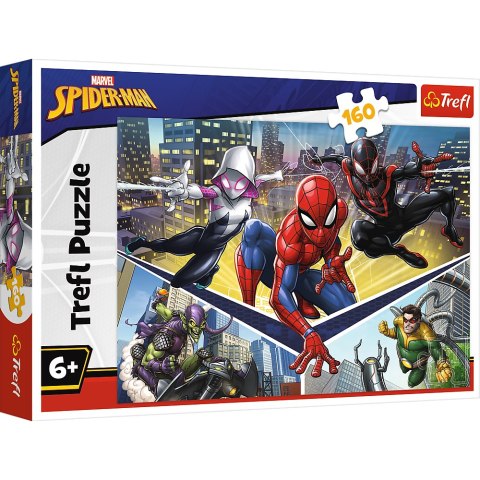 Puzzle - 160 - Siła Spidermana - Spiderman - Trefl 15422