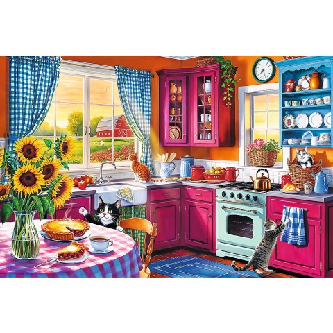 Puzzle - 300 EasyPiece - Poranek w kuchni - Trefl 23102