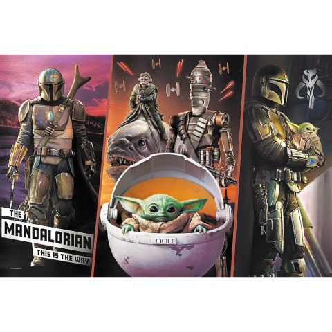 Puzzle - 300 - Tajemniczy Baby Yoda - Gwiezdne wojny - STAR WARS - Trefl 23002