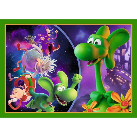Puzzle - 4w1 (35, 48, 54, 70) - Świat Smoka Diplodoka - Trefl 34663