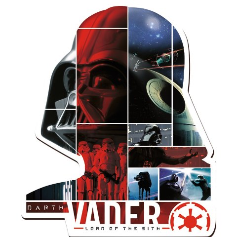 Puzzle drewniane - 160 - Gwiezdne wojny - STAR WARS - Darth Vader - Trefl 20190