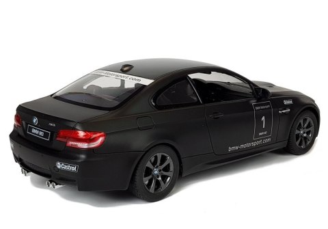 Auto BMW M3 Samochód Sportowy Zdalnie Sterowany RC Rastar Czarny 1:14