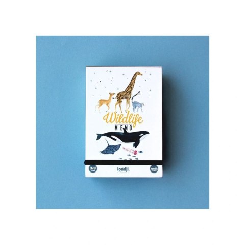 Gra memo dla dzieci Dzika Przyroda 32 karty - Londji 3+