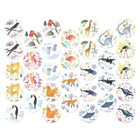 Gra memo dla dzieci Dzika Przyroda 32 karty - Londji 3+