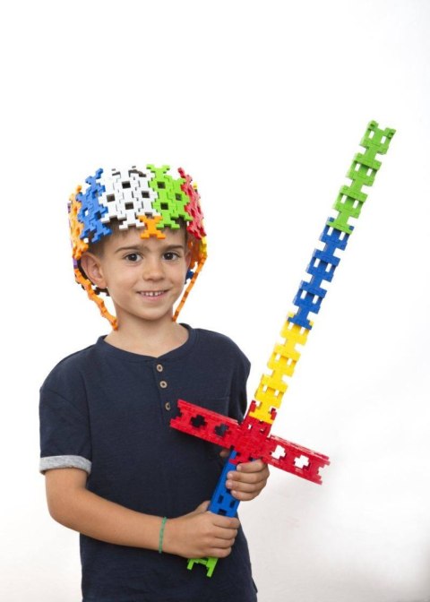 Klocki konstrukcyjne Incastro Box 500 elementów w dużym pudełku 4+