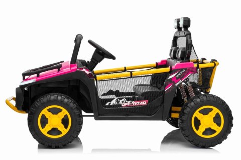 Pojazd Buggy UTV SPEED 4x4 Różowy
