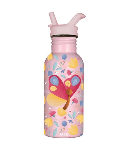 Butelka na wodę bidon 500 ml Motyl SASSI