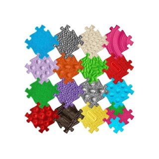 MUFFIK- Duży zestaw mat sensorycznych Medium 1 + Medium 2 -19 el.