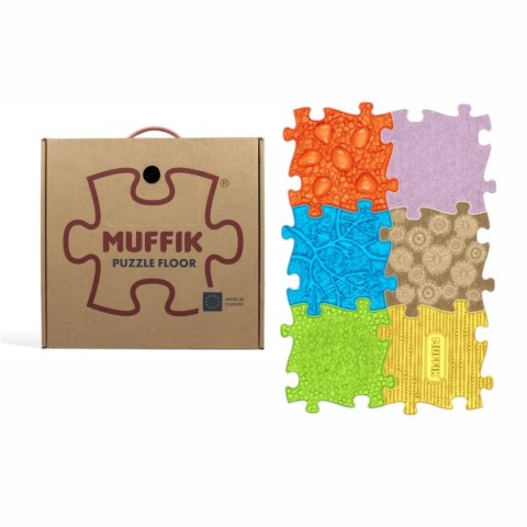 Miękkie maty dotykowe Baby Set 6 powierzchni - Muffik