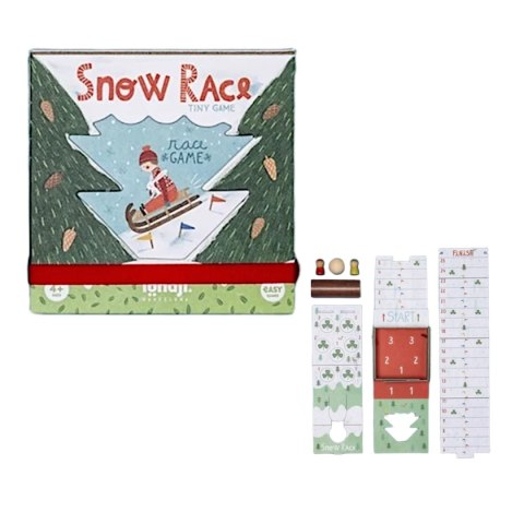 Mini gra podróżna Zimowy Wyścig - Londji dla dzieci 4+