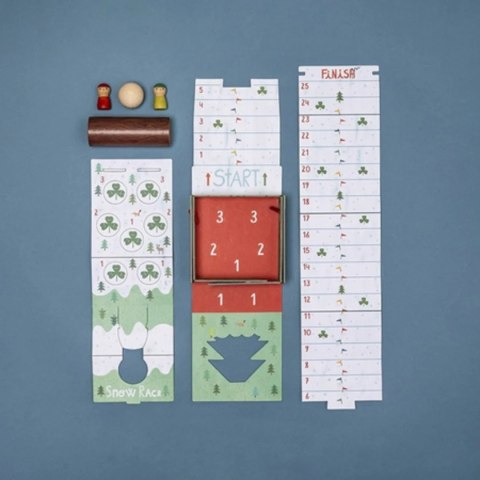 Mini gra podróżna Zimowy Wyścig - Londji dla dzieci 4+