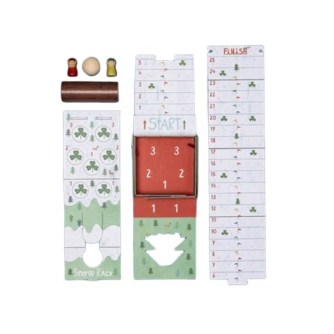 Mini gra podróżna Zimowy Wyścig - Londji dla dzieci 4+