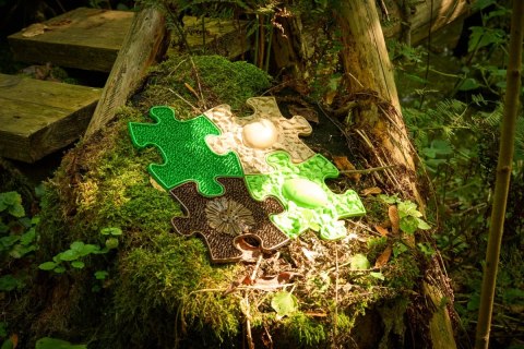 Muffik Barwy Natury - zestaw 9 mat sensorycznych 12 msc+