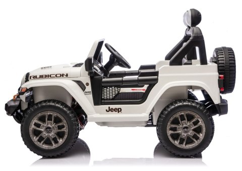 Pojazd Na Akumulator Jeep Rubicon 4x4 DK-JWR556 4x200W 24V Biały