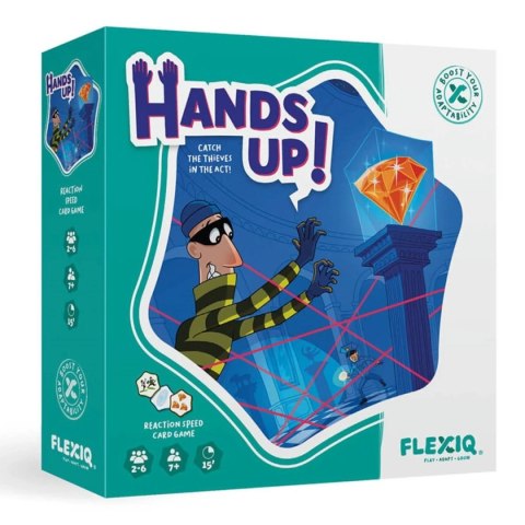 Hands Up! detektywistyczna gra karciana 60 kart - FlexiQ 7+