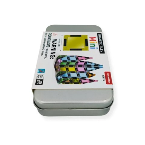 Klocki magnetyczne dla dzieci mini 42 el. - Magnetic Mini Tiles 3+