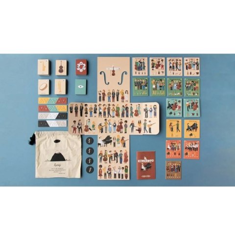 Londji Il Concerto - gra memo instrumenty muzyczne 7+