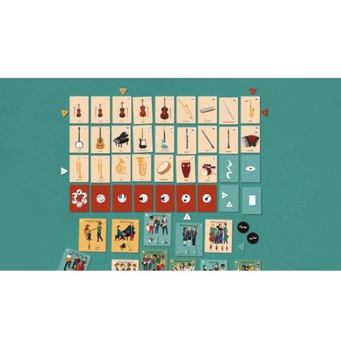 Londji Il Concerto - gra memo instrumenty muzyczne 7+