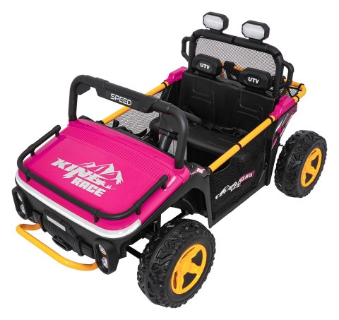 Pojazd Buggy UTV SPEED 4x4 Różowy