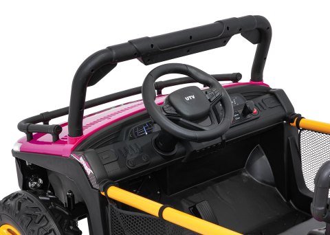 Pojazd Buggy UTV SPEED 4x4 Różowy