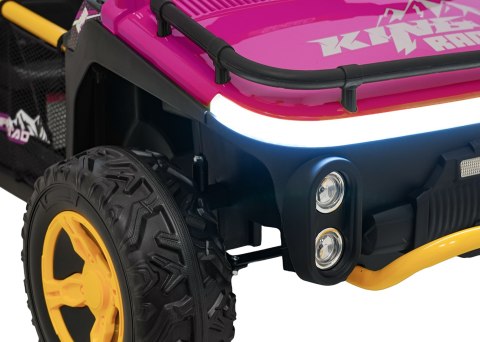 Pojazd Buggy UTV SPEED 4x4 Różowy