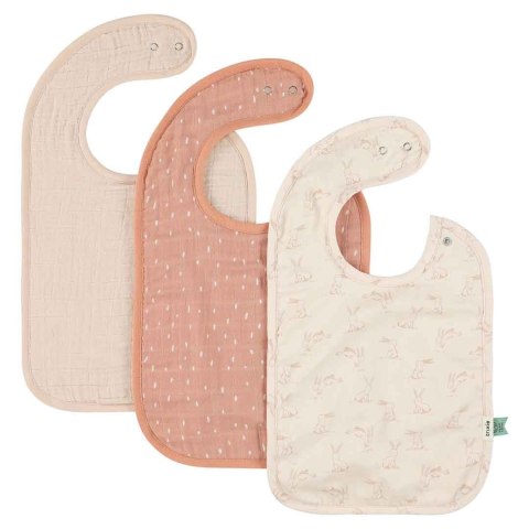 Zestaw śliniaków 3-pack - Rosy Rabbit Trixie Baby