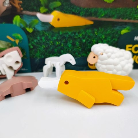 Magnetyczne figurki 3D zwierząt leśnych - Half Toys 3+