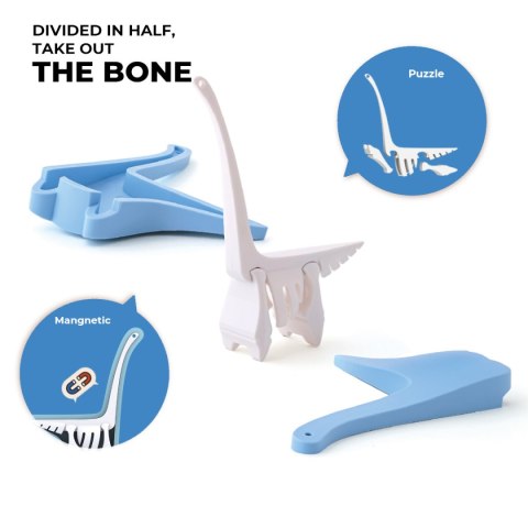 Magnetyczne figurki dinozaurów z dioramą - Half Toys 3+