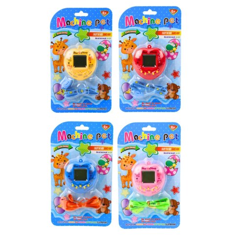 Tamagotchi Gra Elektroniczna Wirtualne Zwierzątko Jajko Smycz