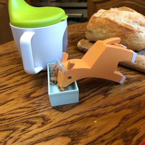 Figurki magnetyczne 3D Half Toys - Rodzina safari Impala i Gnu