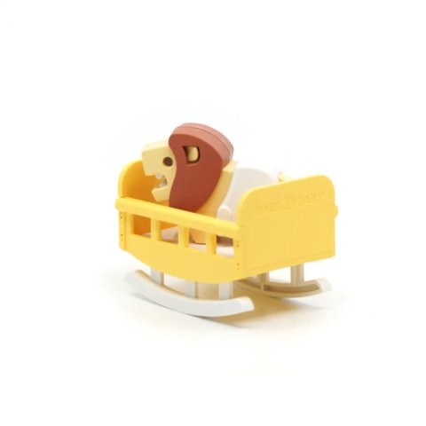 Figurki magnetyczne 3D safari Lew i Słoń - Half Toys 3+