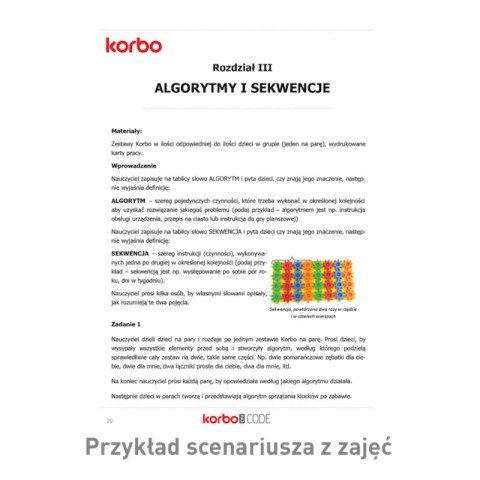 Klocki Korbo EDU Code 420 el.