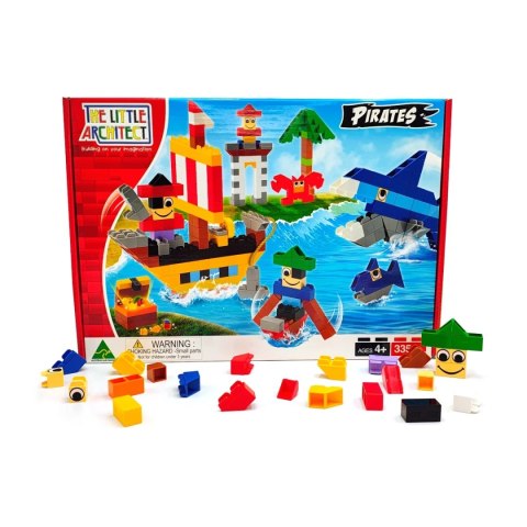 Klocki Little Architect Pirates Box 335 el.