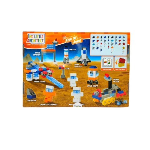 Klocki Little Architect Space Box 383 el.