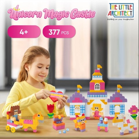 Klocki Little Architect Unicorn Box 370 el.