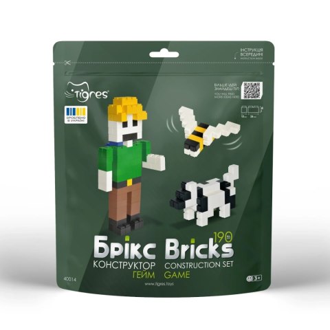 Klocki konstrukcyjne Bricks - Game - 190 el.