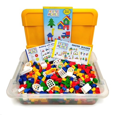 Klocki konstrukcyjne Master Builder 620 el. - Little Architect 4+