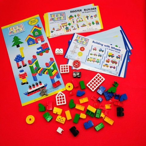Klocki konstrukcyjne Master Builder 620 el. - Little Architect 4+