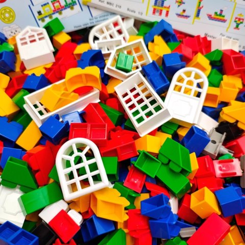 Klocki konstrukcyjne Master Builder 620 el. - Little Architect 4+