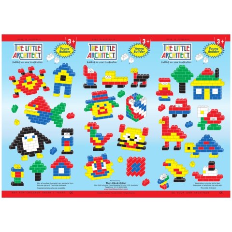 Klocki konstrukcyjne Master Builder 620 el. - Little Architect 4+