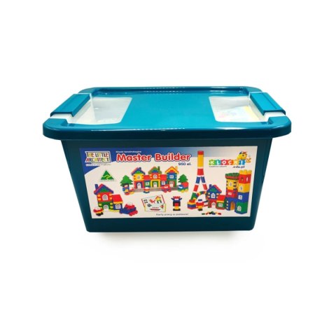 Klocki konstrukcyjne Master Builder 950 el. - Little Architect 4+