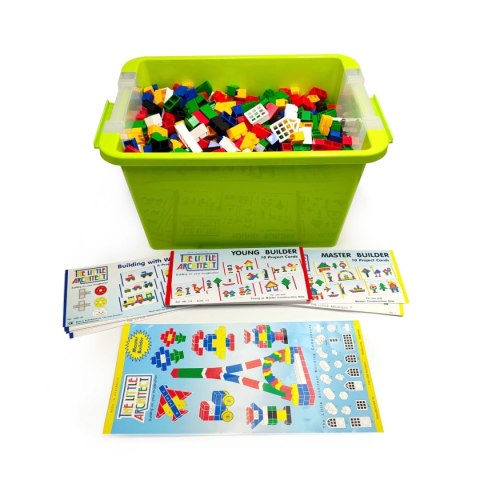 Klocki konstrukcyjne Master Builder 950 el. - Little Architect 4+