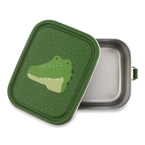 Mały stalowy lunch box - Aligator Trixie Baby