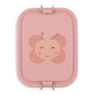 Mały stalowy lunch box - Motyl Trixie Baby