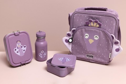 Mały stalowy lunch box - Paw Trixie Baby