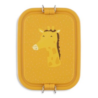 Mały stalowy lunch box - Żyrafa Trixie Baby