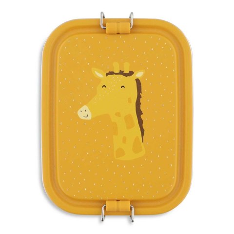 Mały stalowy lunch box - Żyrafa Trixie Baby
