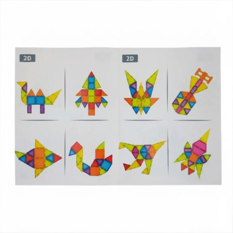 Klocki magnetyczne XL 85 elementów -3+